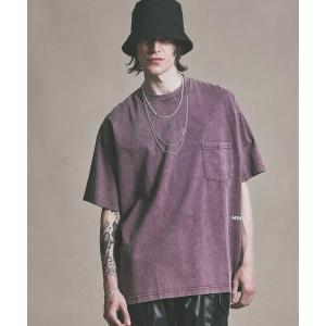 メンズ tシャツ Tシャツ OVERSIZED DAMAGE LOGO T SHIRT｜zozo