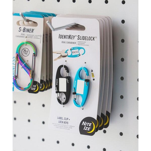 キーホルダー NITE IZE / IDENTIKEY SLIDELOCK(R) DUAL CARA...