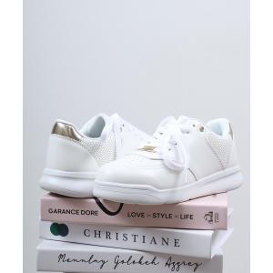 スリッポン Kitson キットソン 軽量 ロゴメタルプレートスニーカー レディース