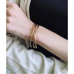 バングル メンズ 「OKUOKU 0909」 バングル クロスデザイン gig-bangle-00367 Uの商品画像