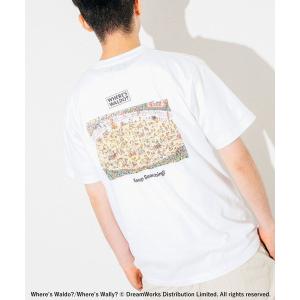 tシャツ Tシャツ メンズ BEAMS / Where's Waldo T-shirt｜zozo