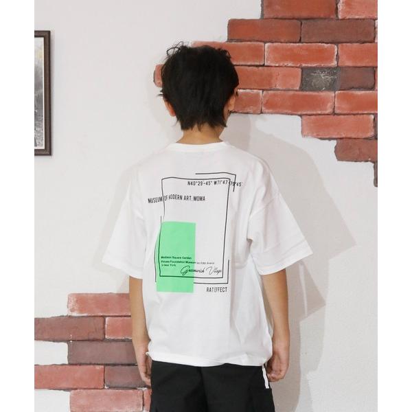 tシャツ RAT EFFECT/ラットエフェクト　ネオンプリントTシャツ キッズ 子供服 男の子