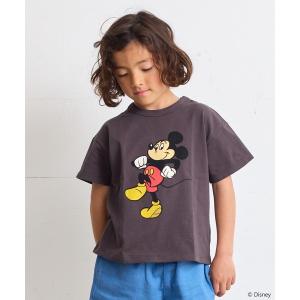 tシャツ Tシャツ キッズ 「Disney」ミッキーマウス/プリントTシャツ（80〜150cm）