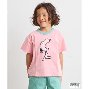tシャツ Tシャツ キッズ 「PEANUTS」 スヌーピー/プリントTシャツ （80〜150cm）の商品画像
