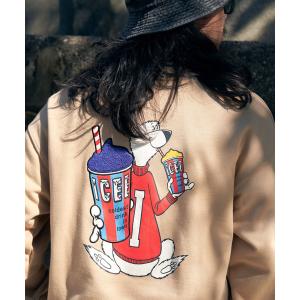 トレーナー スウェット ICEE サガラ刺繍トレーナー メンズ レディース