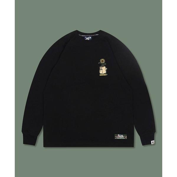 tシャツ GRAF＆WU/グラフアンドウー ポットフラワーBOOGHOSTキュートお化けLS/TEE...