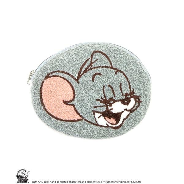 ポーチ 「公式」TOM and JERRY　タイニークラブ　スマイルフェイスサガラポーチ レディース...