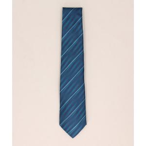 COMME CA MEN（コムサメン） ネクタイ レジメンタルストライプ タイ