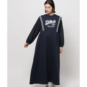 ワンピース スポーツMIXスウェットワンピース