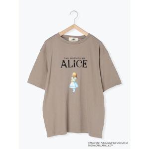 tシャツ Tシャツ レディース 「Alice×SamansaMos2」 アリスプリントTシャツの商品画像