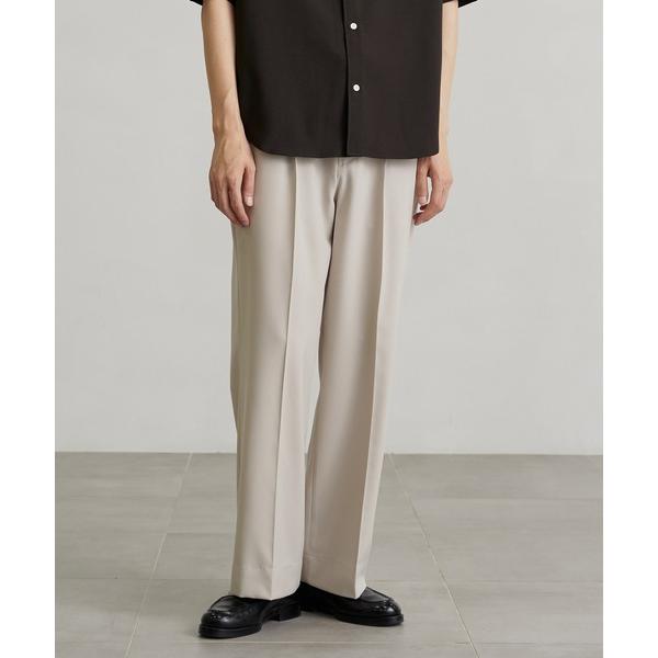 スラックス 「セットアップ対応」GRトロピカルエバークリースストレートスラックス メンズ