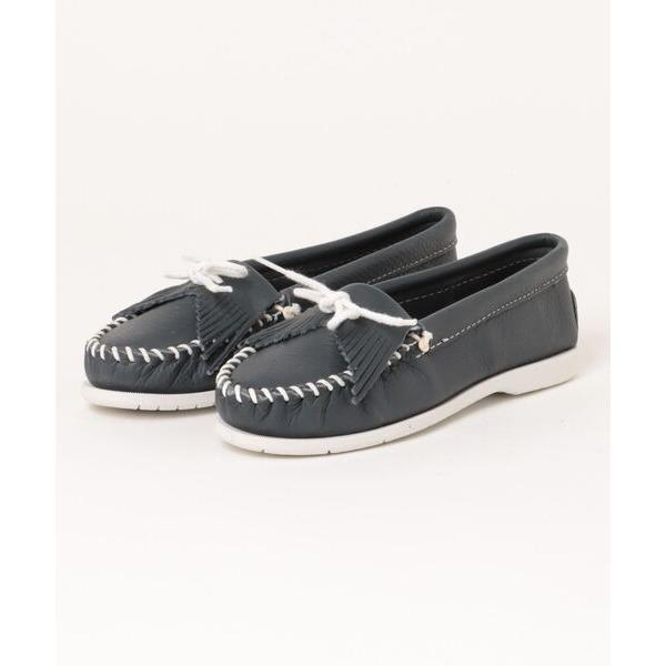デッキシューズ モカシン /ミネトンカ MINNETONKA/モカシン アンビーデッド レザー UN...