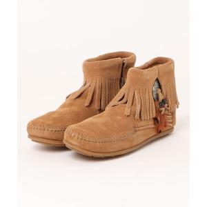 靴 MINNETONKA 1点物◇ミネトンカMinnetonkaスエードレザーシューズ古着メンズ