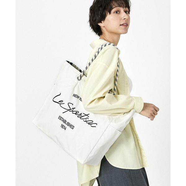 レディース トートバッグ バッグ LARGE 2 WAY TOTE 2ウェイメレンゲスクリプト