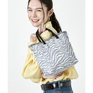 トートバッグ バッグ レディース MEDIUM 2 WAY TOTE アロイゼブラ/メレンゲ｜zozo