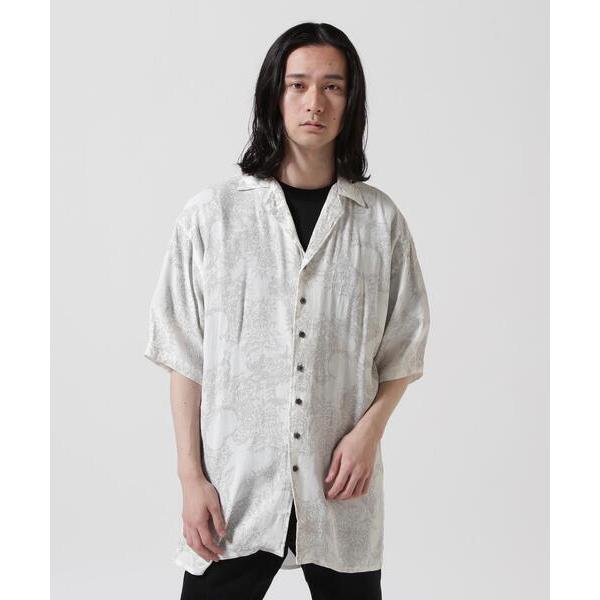 シャツ KMRii/ケムリ/Magnolia Crepe Rayon Shirt メンズ