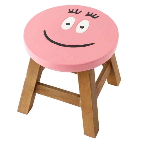 家具 レディース BARBAPAPA / バーバパパ STOOL スツール 椅子 ラウンドスツール ...