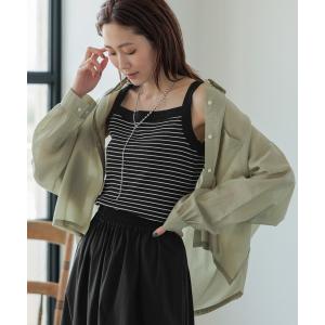 シャツ ブラウス レディース シアークロップドシャツ長袖/987181｜ZOZOTOWN Yahoo!店