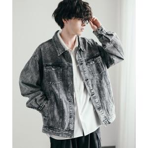 Rocky Monroe デニムジャケット gジャン オーバーサイズダメージ加工