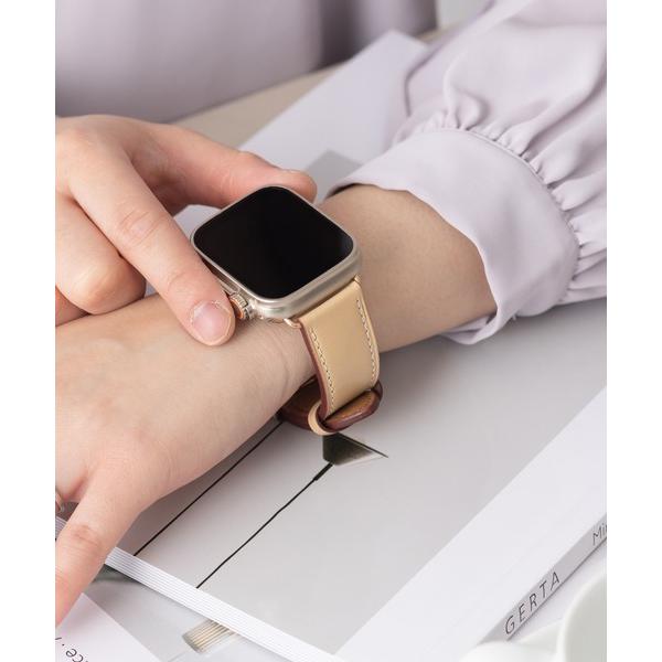 腕時計 本革 イタリアンレザー Apple Watch Band スマートウォッチバンド「38/40...