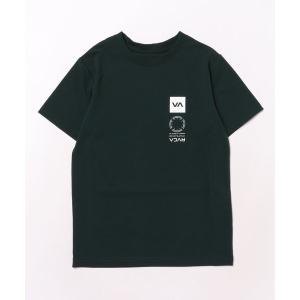 キッズ ラッシュガード RVCA キッズ VA VENT SURF SS ラッシュガード 「2024年春夏モデル」/ルーカキッズ半袖ラッシュガード(水｜zozo