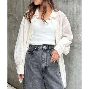 シャツ ブラウス レディース チュールシャツ｜ZOZOTOWN Yahoo!店