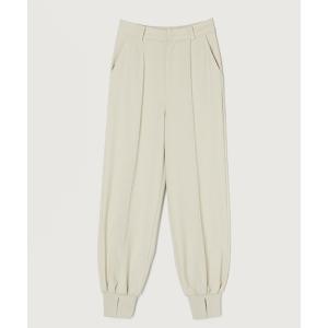 anuans ピンタックストレートパンツ ベージュ S 新品 アニュアンス anuans ピンタックストレートパンツ （BEIGE