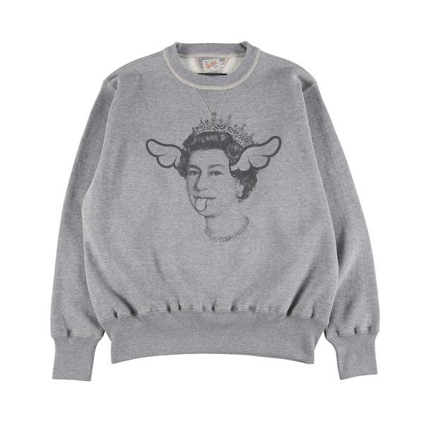 トレーナー スウェット Sync.「 D*FACE」 CREW NECK SWEAT 'QUEEN'...