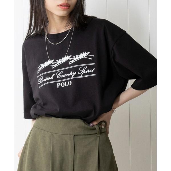 tシャツ 「POLO BCS」Boat oversize print Tee / クラシカルマリンボ...
