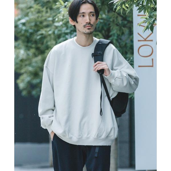 「URBAN RESEARCH」 スウェットカットソー MEDIUM アイボリー メンズ