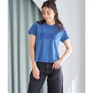 tシャツ Tシャツ レディース Levis/リーバイス グラフィック Tシャツ ブルー GDの商品画像