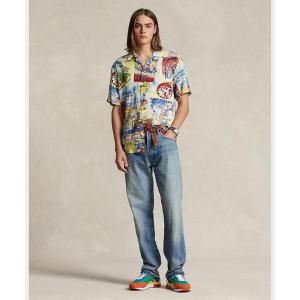 POLO RALPH LAUREN / 23ss/CLASSIC FIT/アロハシャツ/XS/レーヨン/GRN/総柄 POLO RALPH LAUREN◇23ss/CLASSIC FIT/アロハシャツ/XS/レーヨン/GRN