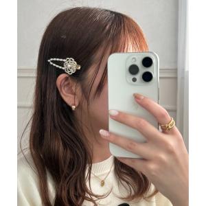 ヘアクリップ レディース 「apres jour×ARIAZ」パールフラワーヘアピン2SET｜ZOZOTOWN Yahoo!店