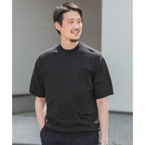 ニット メンズ LIFE STYLE TAILOR　ハイゲージクルーネック半袖ニット｜ZOZOTOWN Yahoo!店