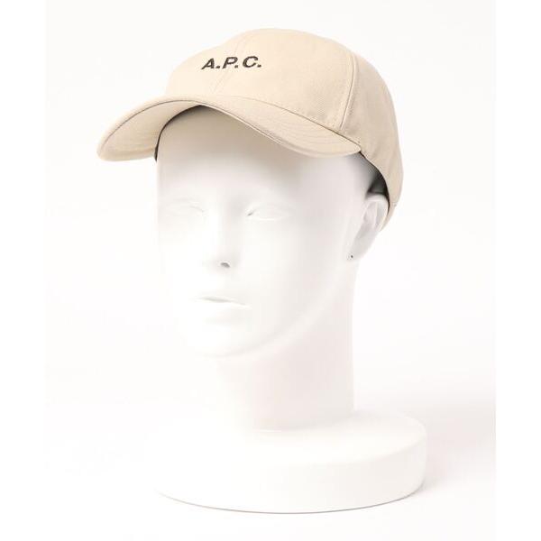 レディース 「A.P.C.」 キャップ S ベージュ