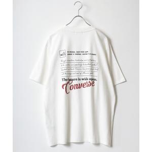 レディース tシャツ Tシャツ CONVERSE（コンバース）ブランドロゴバックプリントTシャツ レディース｜zozo