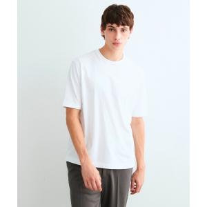 tシャツ パウダリーコットン クルーネックTシャツ メンズ