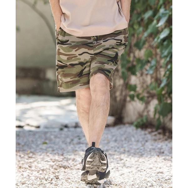 パンツ mp12137- Camouflage Print Sweat Short Pants ショ...