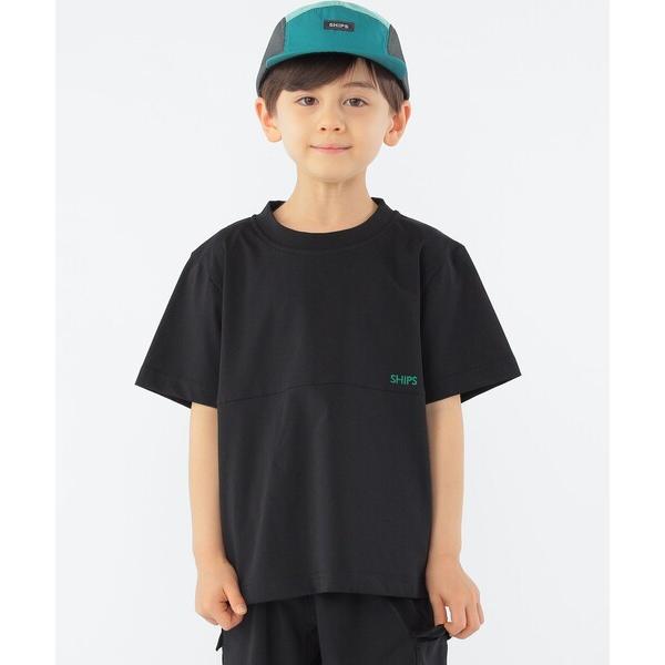 tシャツ SHIPS KIDS:100〜130cm /「UVカット/吸水速乾」ドライタッチ プルオー...