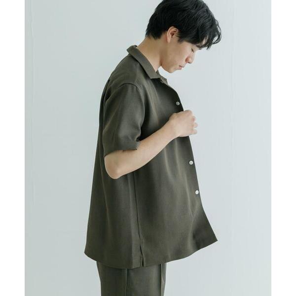 シャツ 「UR TECH DRYLUXE」リネンライクショートスリーブシャツ メンズ