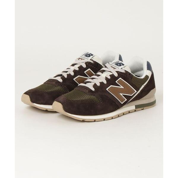 「New Balance」 ローカットスニーカー 28.5cm ブラウン メンズ