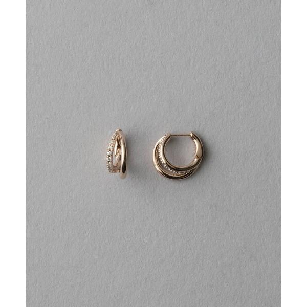 ピアス ビジュー ハグピアス レディース