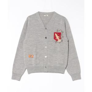 メンズ カーディガン KHOKI/コッキ/Embroidered rocket cardigan｜zozo