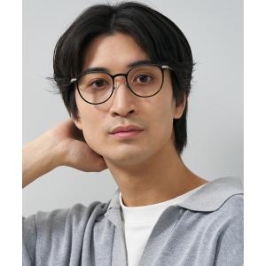 伊達メガネ メガネ 眼鏡 ボストン型 メガネ｜コンビネーションフレーム｜プラスチックフレーム｜Zoff｜SLENDER COMBINATION レディ