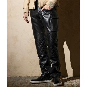 パンツ mp12208- Leather Motorcycle Pants レザーパンツ｜zozo