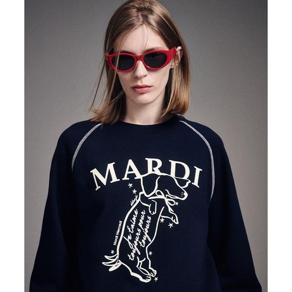 トレーナー スウェット SWEATSHIRT RAGLAN SWING THE TAIL DDANJ...