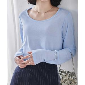 tシャツ レディシルエットシアートップス レディース