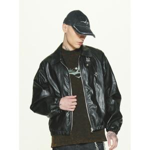 ジャケット ブルゾン メンズ LEATHER JACKET