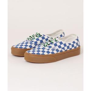 メンズ スニーカー VANS ヴァンズ AUTHENTIC オーセンティック VN0009PVY6Z CHECKER BLU/WHT｜zozo