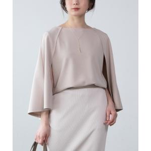 tシャツ ケープスリーブカットソー/プルオーバー レディース